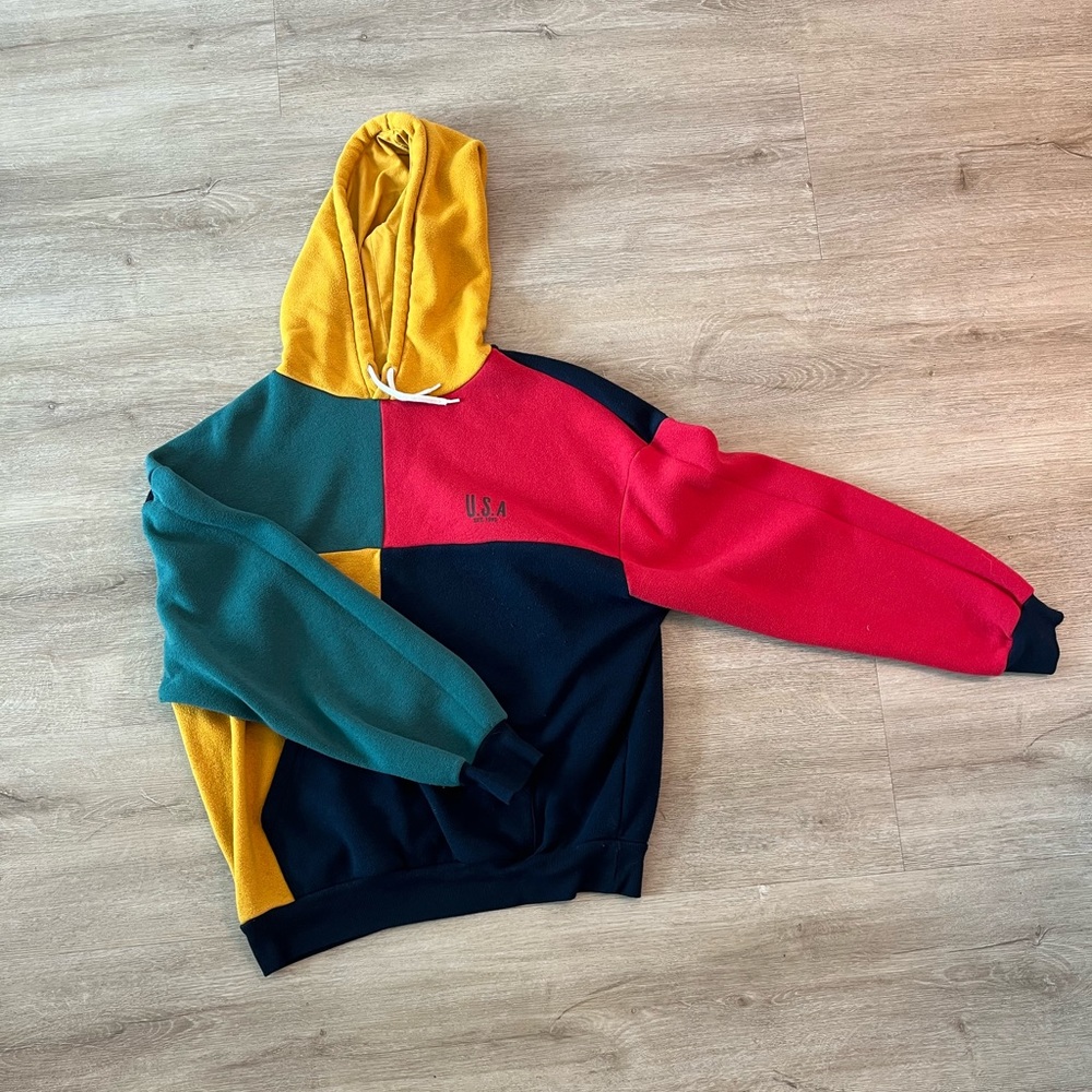 Urban Outfitters Color Block Sweatshirt